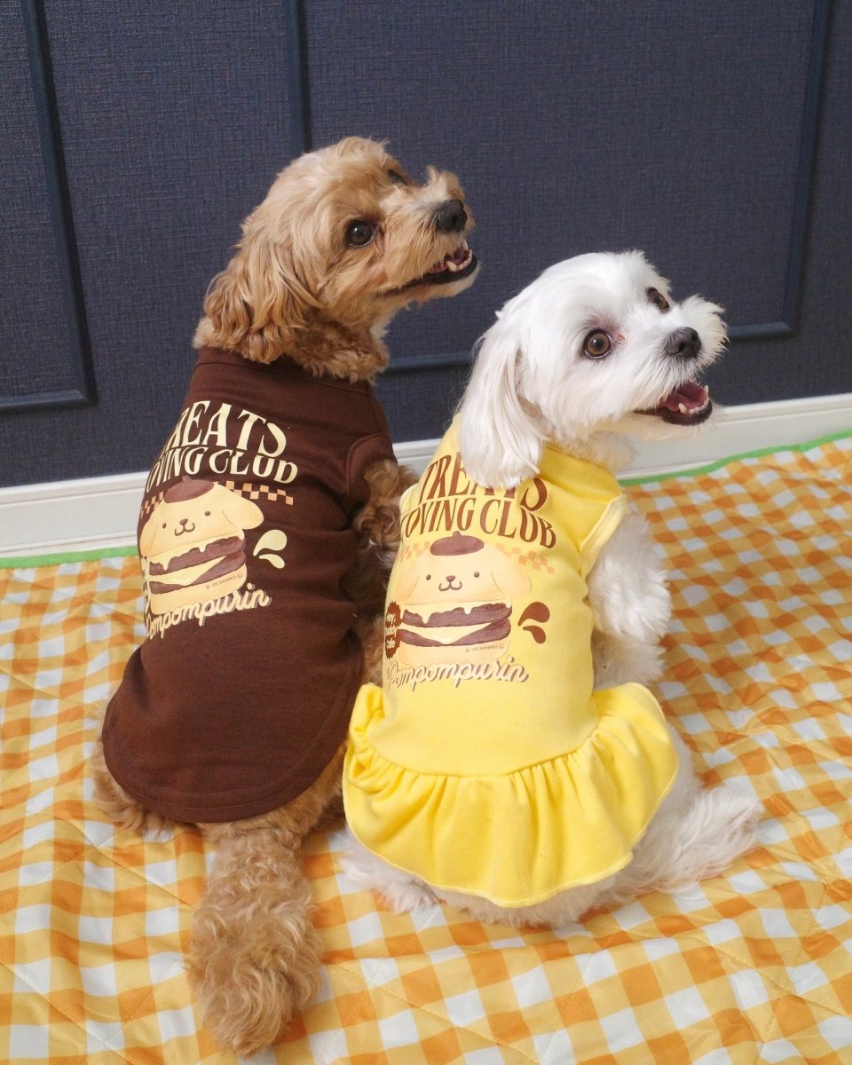 【POMPOMPURIN】おやつ大好きくらぶ。Tシャツ - HEY,BUDDY