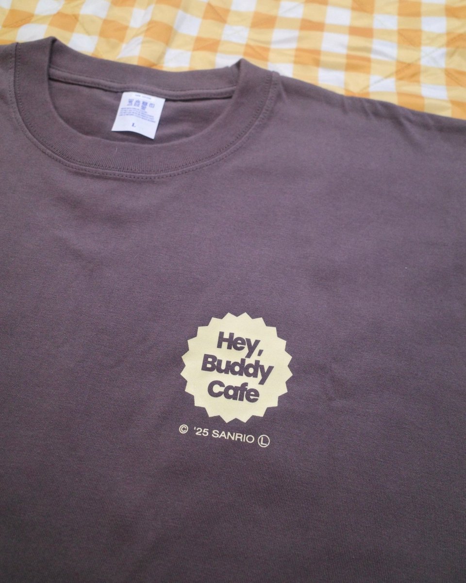 【POMPOMPURIN】おやつ大好きくらぶ。ペアTシャツ - HEY,BUDDY