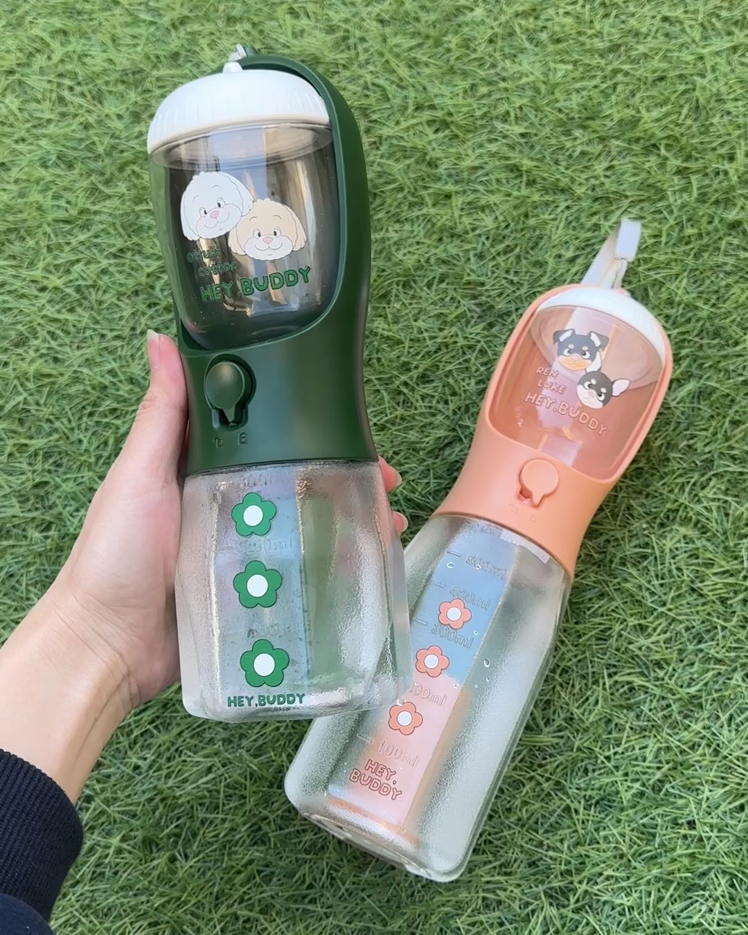 3 in 1 flower bottle - 300ml – HEY,BUDDY