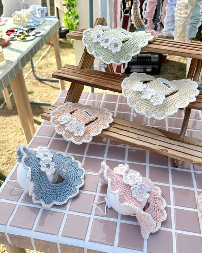 パステルフリルハット - HEY,BUDDY