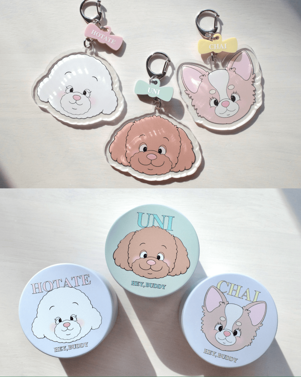 ビッグアクリルキーホルダー - HEY,BUDDY