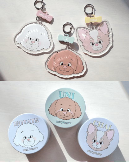 ビッグアクリルキーホルダー - HEY,BUDDY