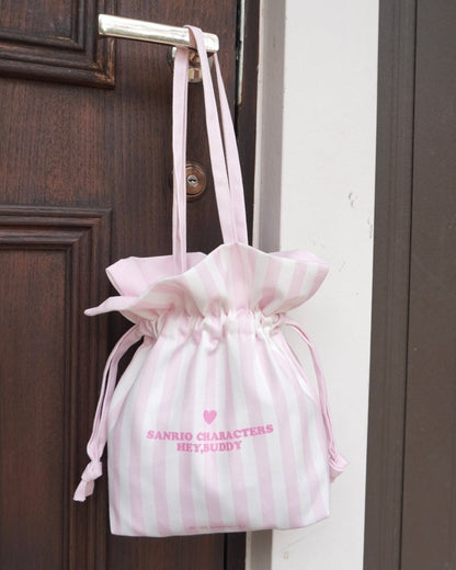 【SANRIO CHARACTERS】DOG PARTY 巾着バッグ - HEY,BUDDY