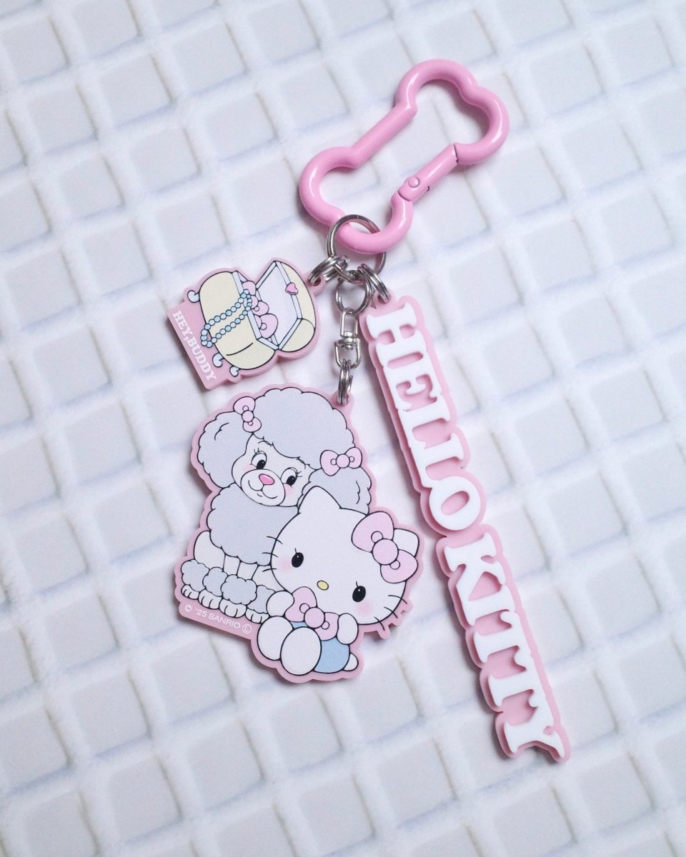 【SANRIO CHARACTERS】DOG PARTY アクリルキーホルダー - HEY,BUDDY