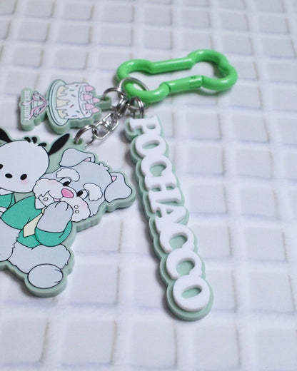 【SANRIO CHARACTERS】DOG PARTY アクリルキーホルダー - HEY,BUDDY