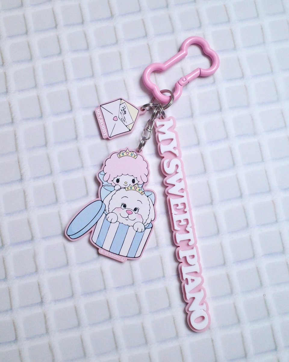 【SANRIO CHARACTERS】DOG PARTY アクリルキーホルダー - HEY,BUDDY