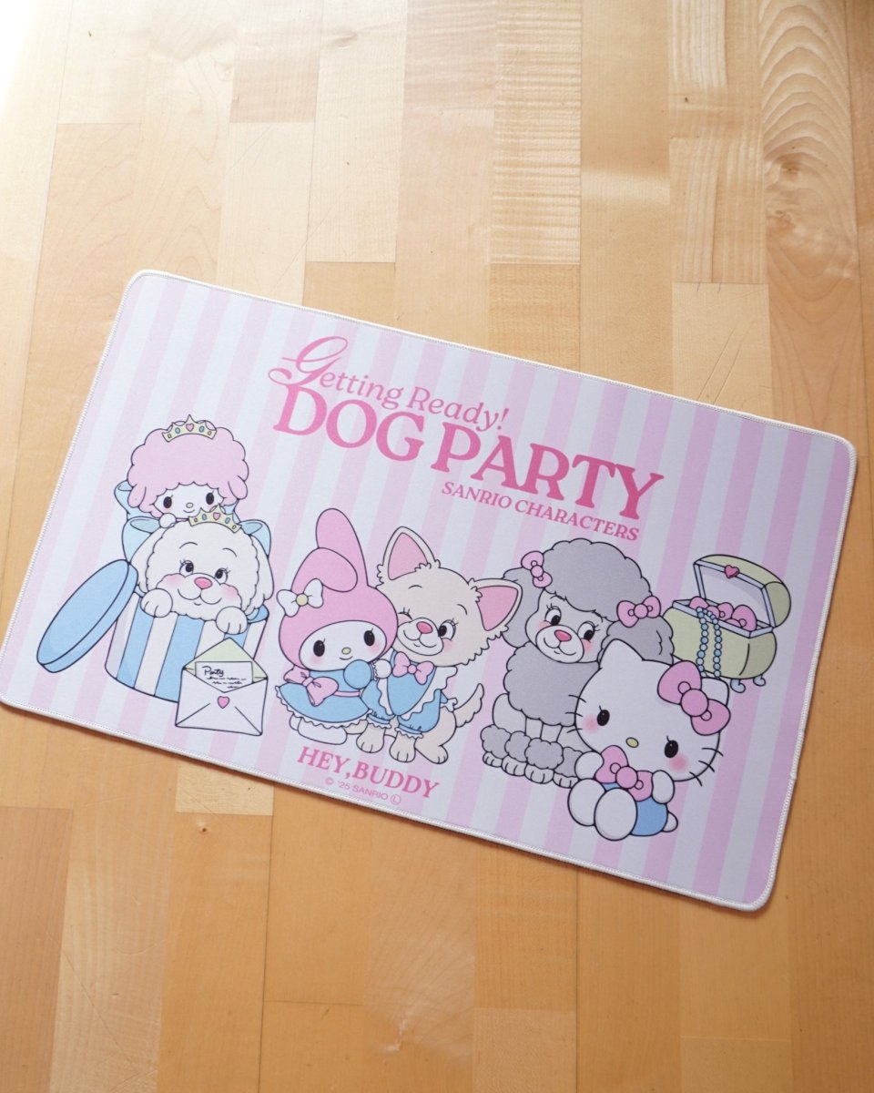 【SANRIO CHARACTERS】DOG PARTY フード＆デスクマット - HEY,BUDDY
