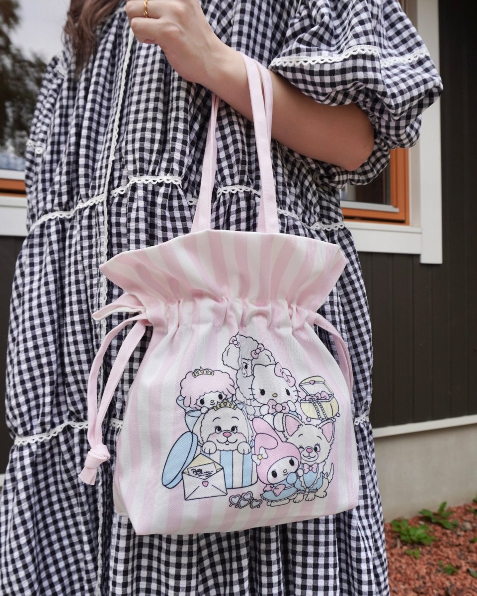 【SANRIO CHARACTERS】DOG PARTY 巾着バッグ - HEY,BUDDY