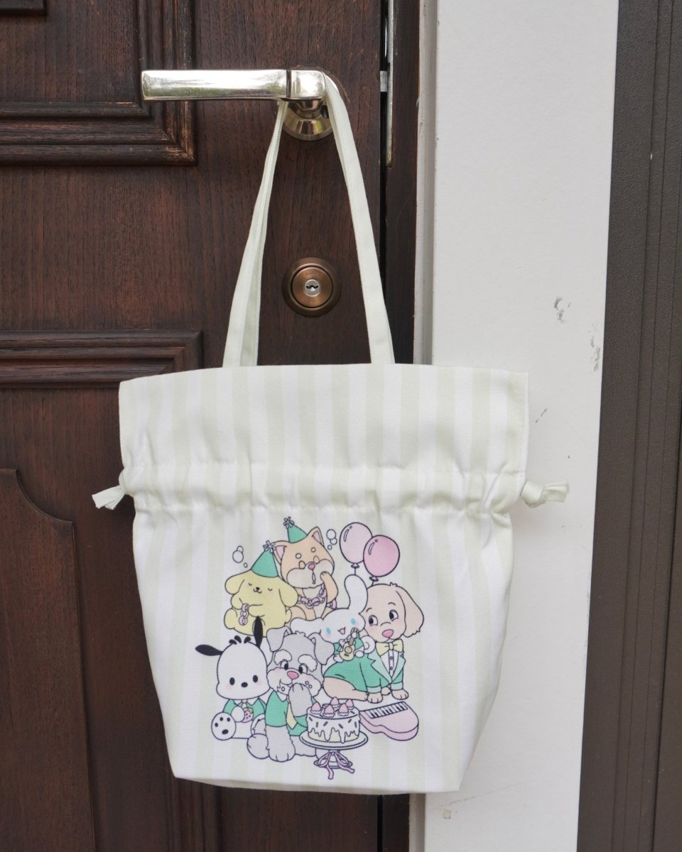 【SANRIO CHARACTERS】DOG PARTY 巾着バッグ - HEY,BUDDY