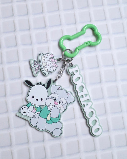 【SANRIO CHARACTERS】DOG PARTY アクリルキーホルダー - HEY,BUDDY