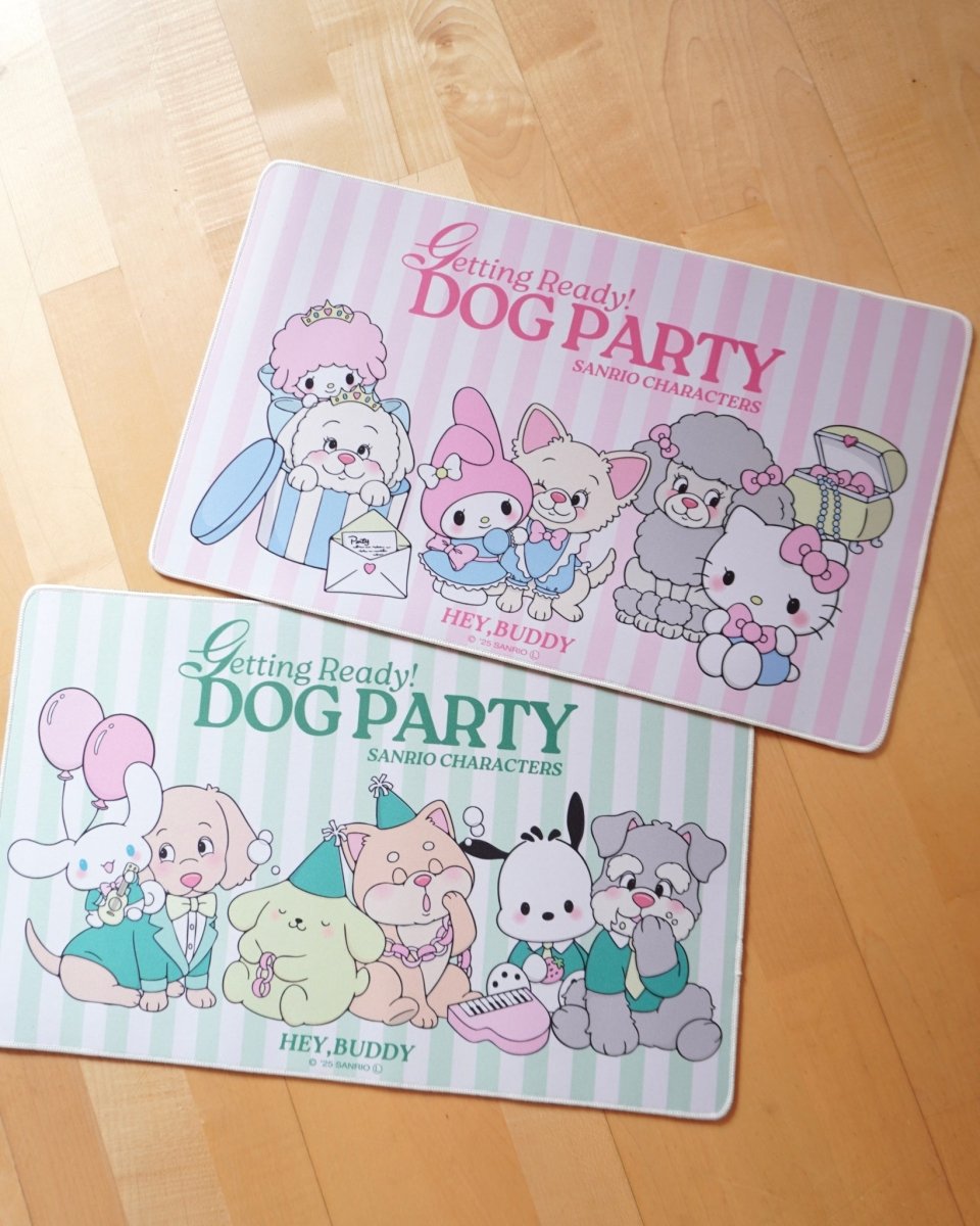 【SANRIO CHARACTERS】DOG PARTY フード＆デスクマット - HEY,BUDDY