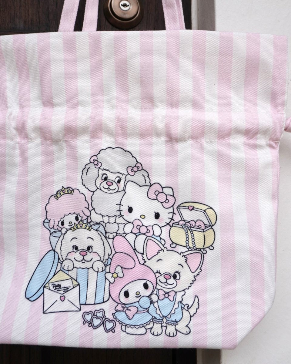 【SANRIO CHARACTERS】DOG PARTY 巾着バッグ - HEY,BUDDY
