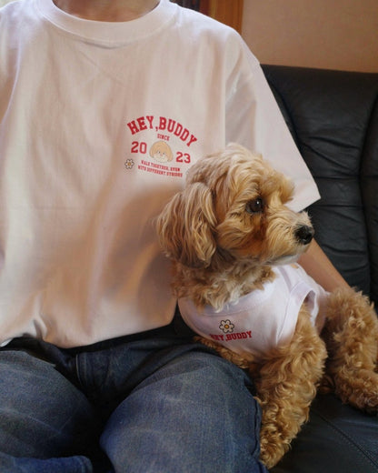 うちの子スクールTシャツ - HEY,BUDDY