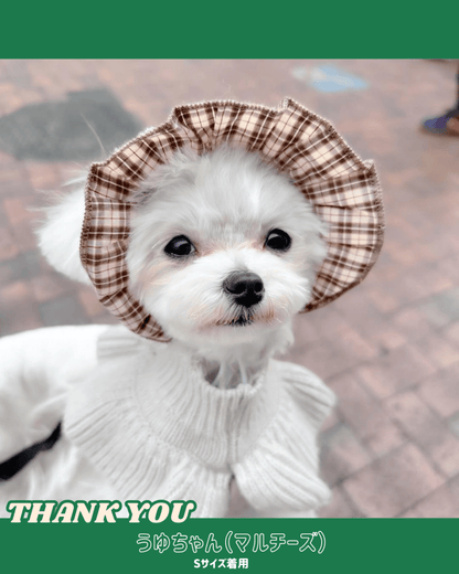 trad lace bonnet - HEY,BUDDY