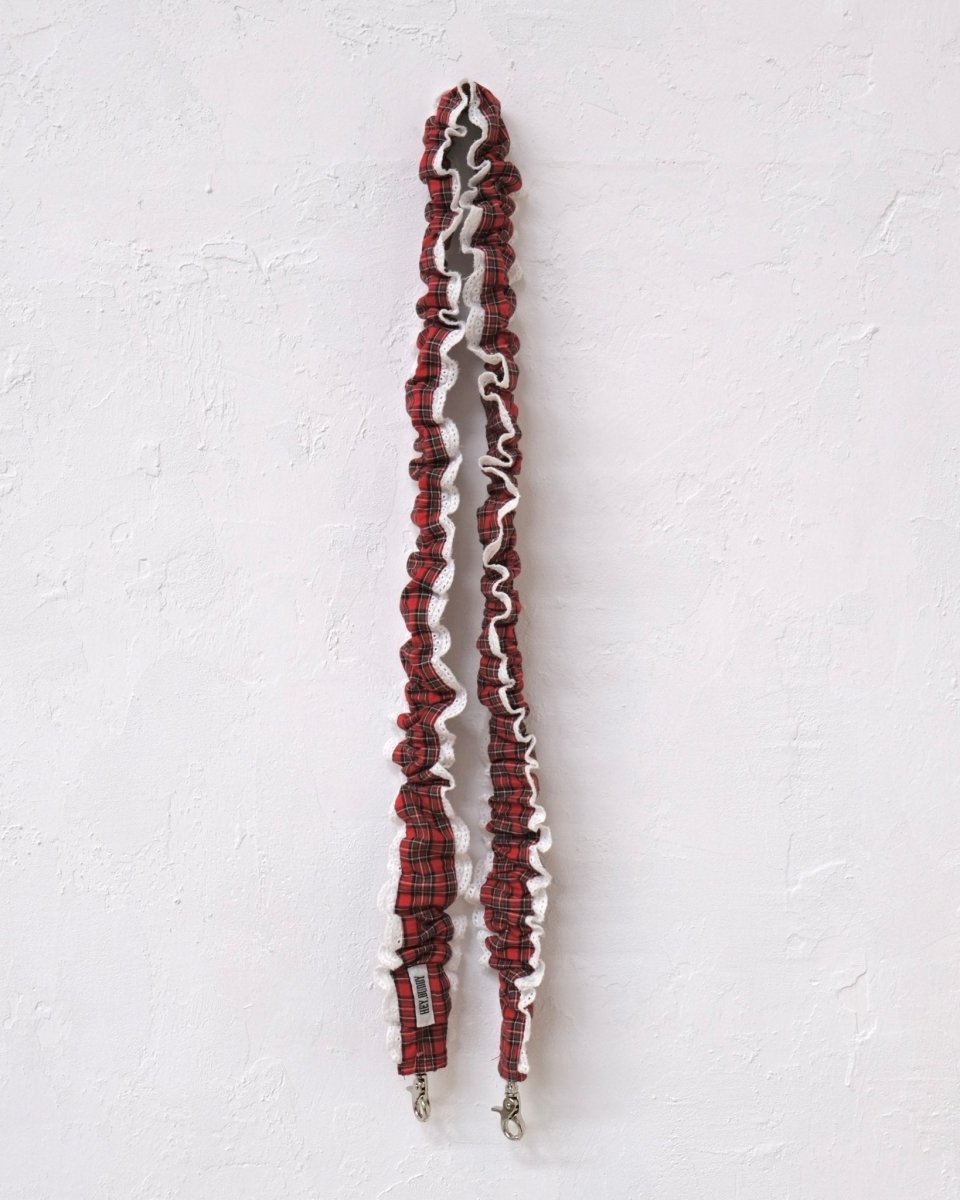 trad lace shoulder strap - HEY,BUDDY