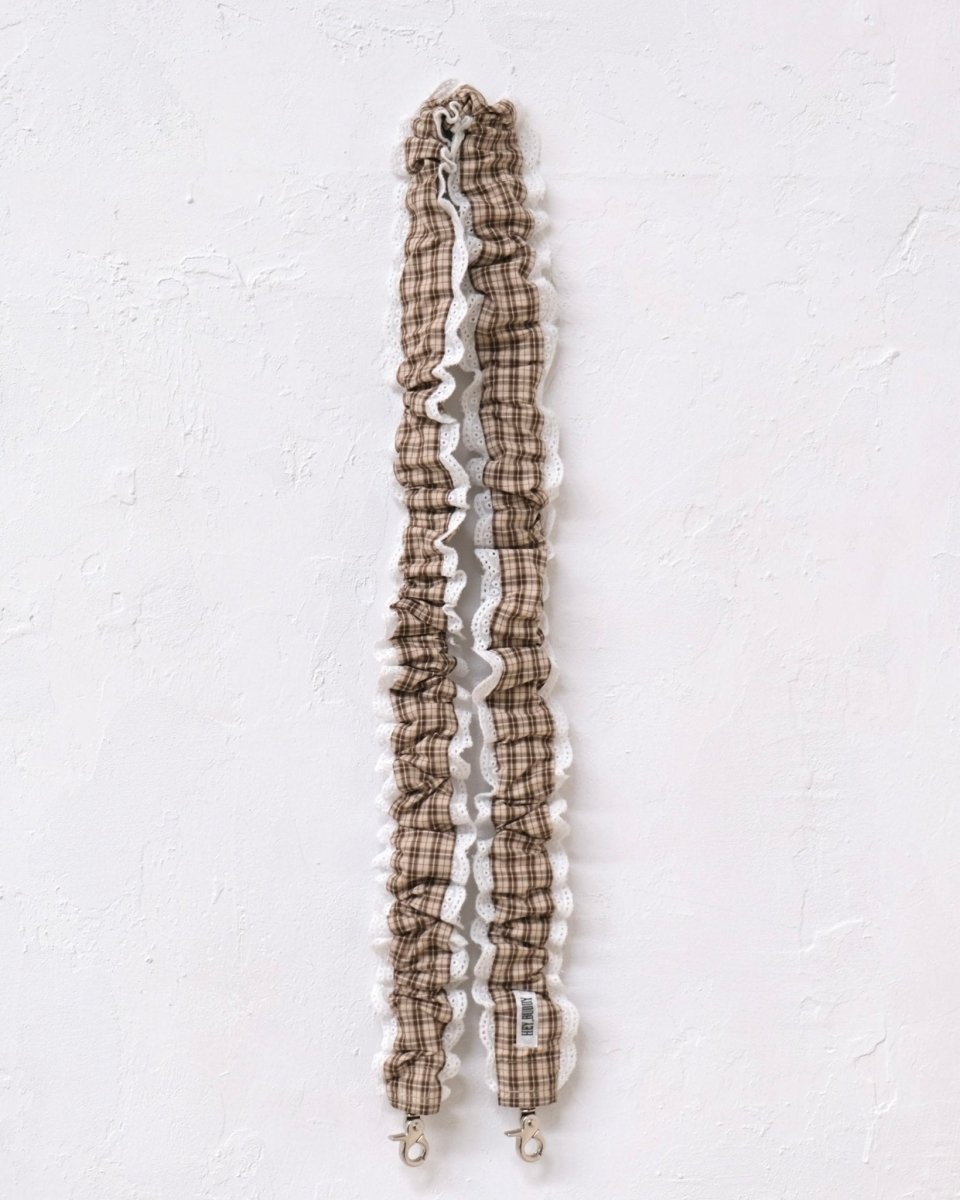 trad lace shoulder strap - HEY,BUDDY