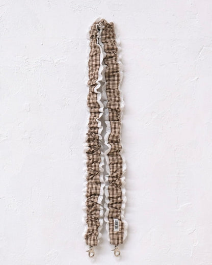 trad lace shoulder strap - HEY,BUDDY