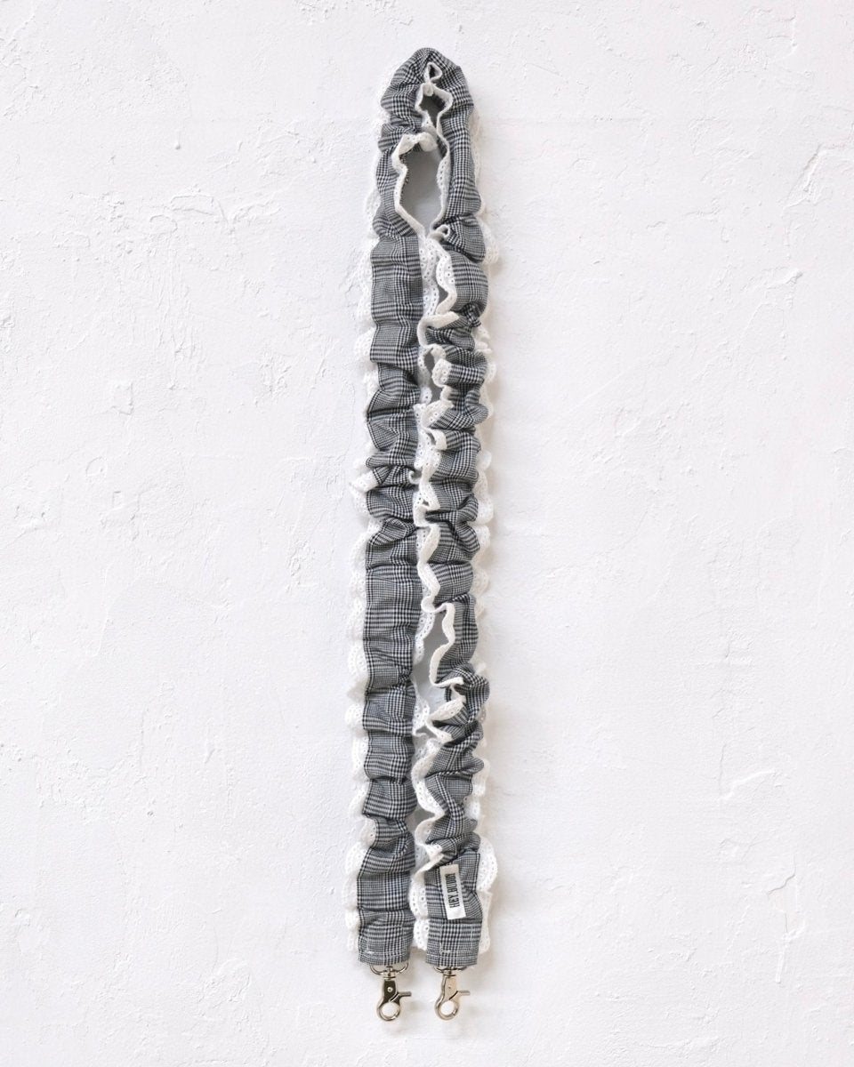 trad lace shoulder strap - HEY,BUDDY