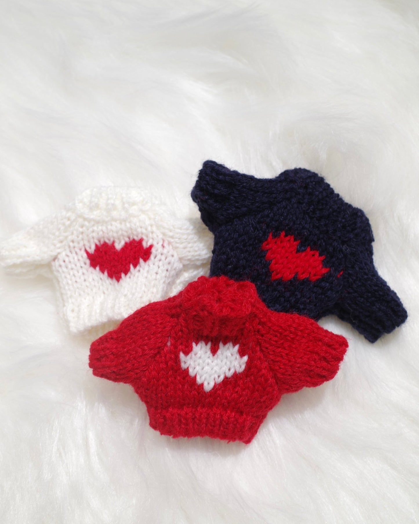 valentine mini knit - for keyholder - HEY,BUDDY