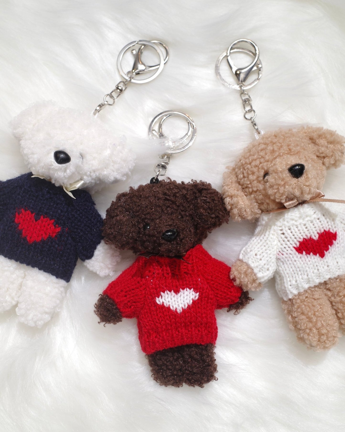 valentine mini knit - for keyholder - HEY,BUDDY