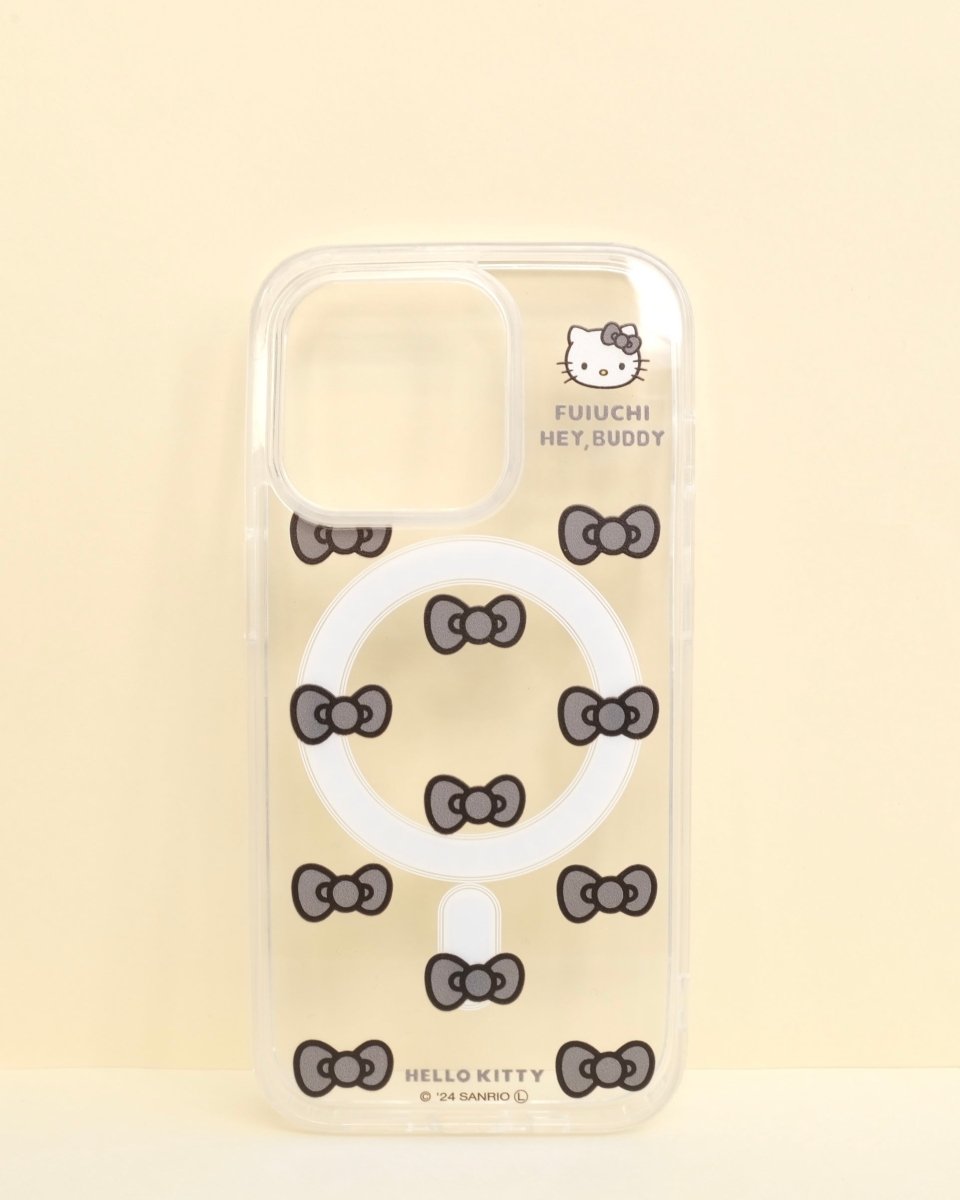 ViVi掲載【HELLO,KITTY】リボンスマホケース - MagSafe対応 - HEY,BUDDY