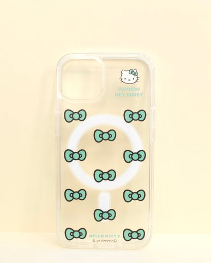 ViVi掲載【HELLO,KITTY】リボンスマホケース - MagSafe対応 - HEY,BUDDY