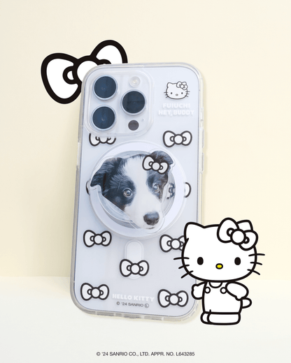ViVi掲載【HELLO,KITTY】リボンスマホケース - MagSafe対応 - HEY,BUDDY
