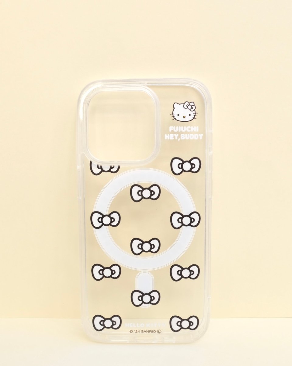 ViVi掲載【HELLO,KITTY】リボンスマホケース - MagSafe対応 - HEY,BUDDY