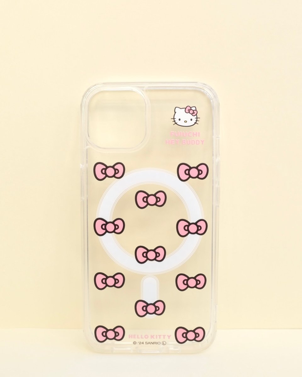 ViVi掲載【HELLO,KITTY】リボンスマホケース - MagSafe対応 - HEY,BUDDY