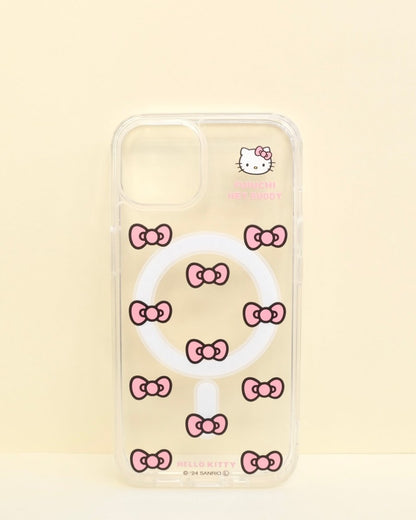 ViVi掲載【HELLO,KITTY】リボンスマホケース - MagSafe対応 - HEY,BUDDY