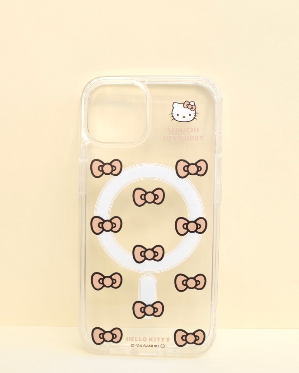ViVi掲載【HELLO,KITTY】リボンスマホケース - MagSafe対応 - HEY,BUDDY