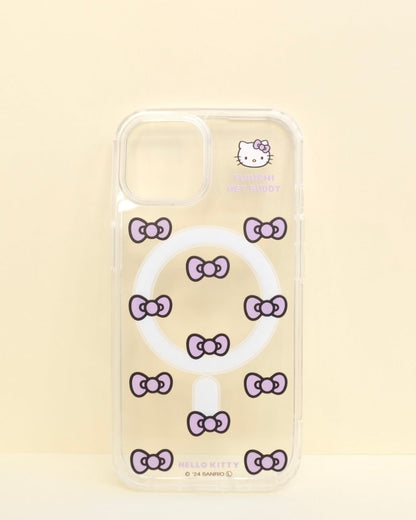 ViVi掲載【HELLO,KITTY】リボンスマホケース - MagSafe対応 - HEY,BUDDY