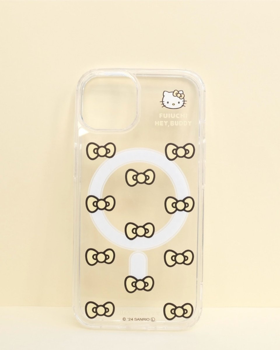 ViVi掲載【HELLO,KITTY】リボンスマホケース - MagSafe対応 - HEY,BUDDY