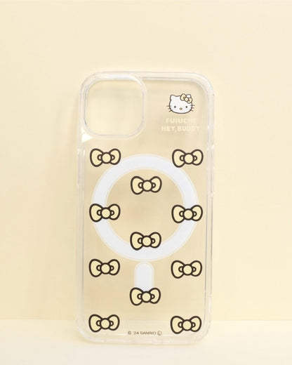 ViVi掲載【HELLO,KITTY】リボンスマホケース - MagSafe対応 - HEY,BUDDY