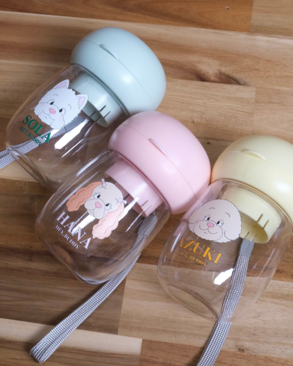 water bottle - 300ml - HEY,BUDDY