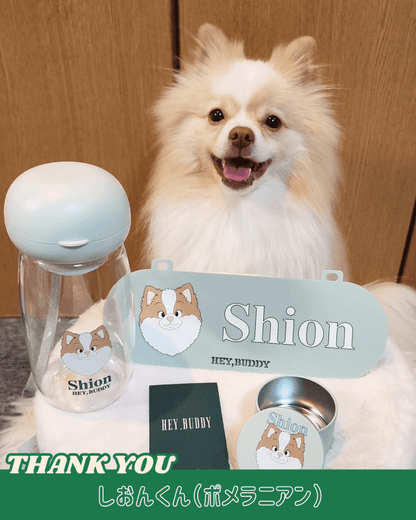 water bottle - 550ml - HEY,BUDDY