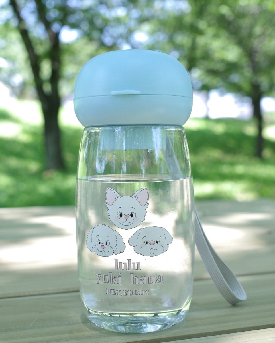 water bottle - 550ml - HEY,BUDDY