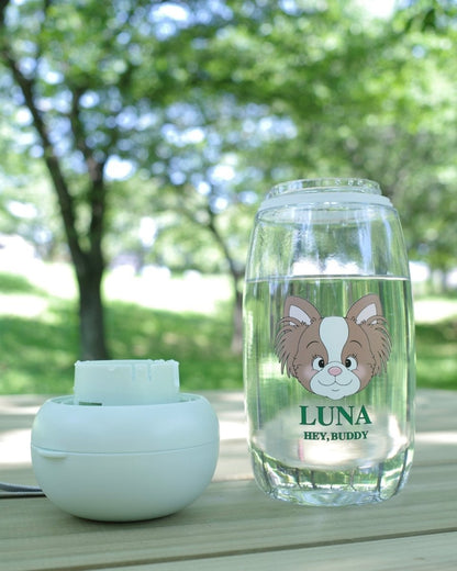 water bottle - 550ml - HEY,BUDDY