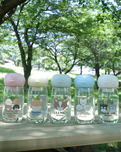 water bottle - 550ml - HEY,BUDDY