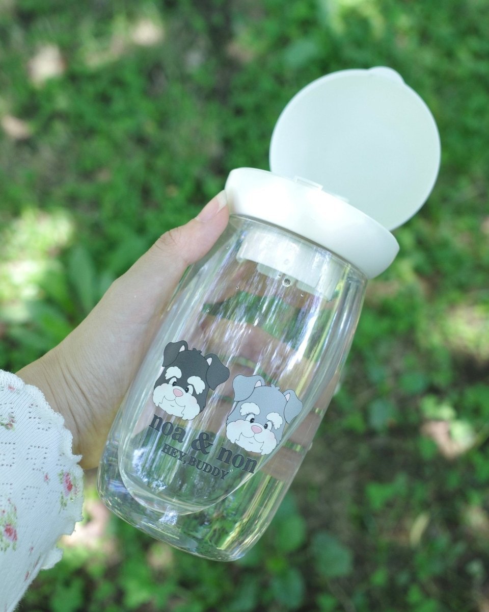 water bottle - 550ml - HEY,BUDDY