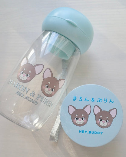 water bottle - 550ml - HEY,BUDDY