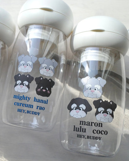 water bottle - 550ml - HEY,BUDDY